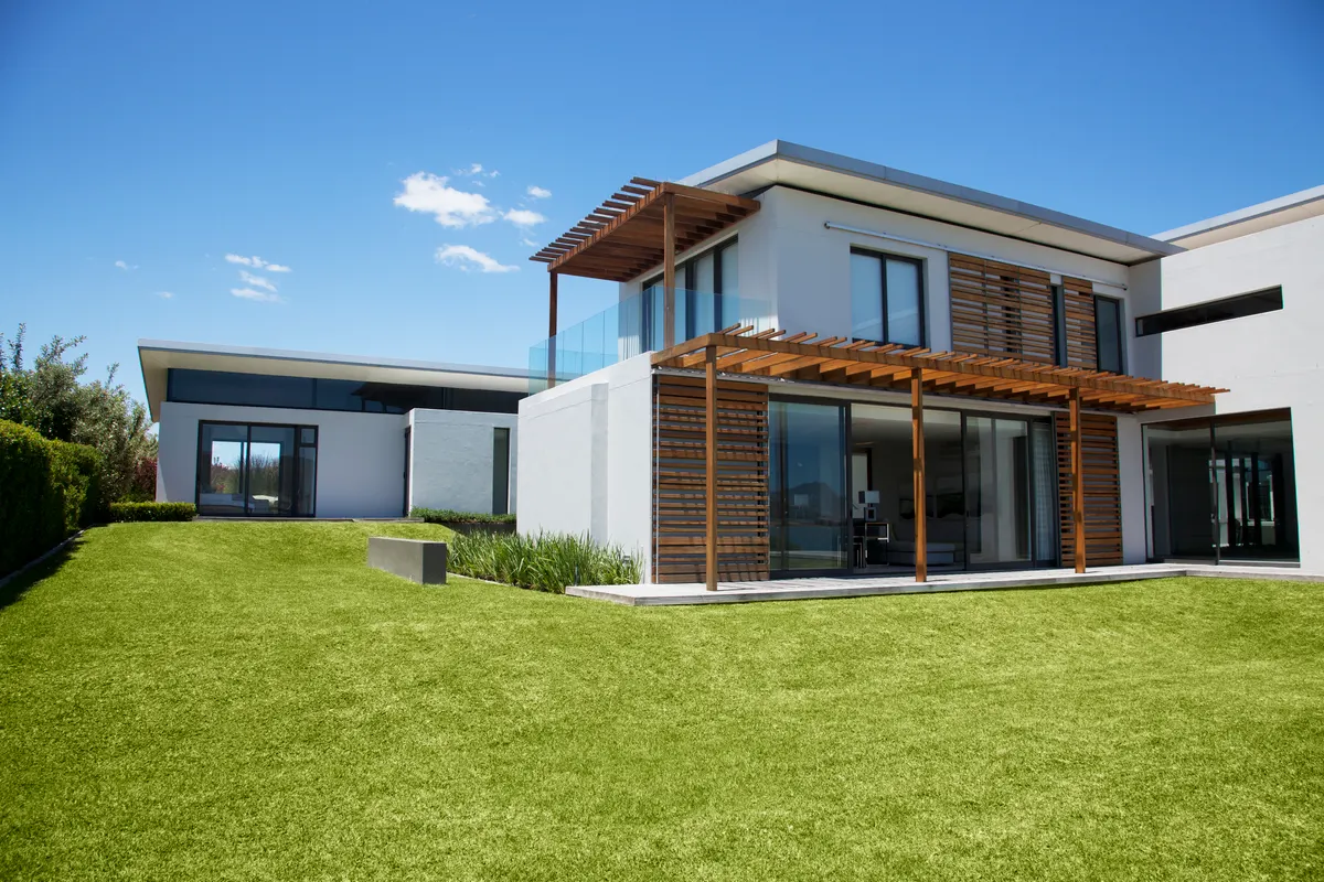 Finished exterior project
